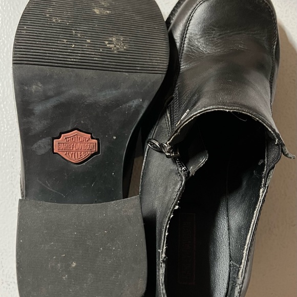Harley Davidson Ankle Riding Boots, Size 9 - Picture 4 of 8